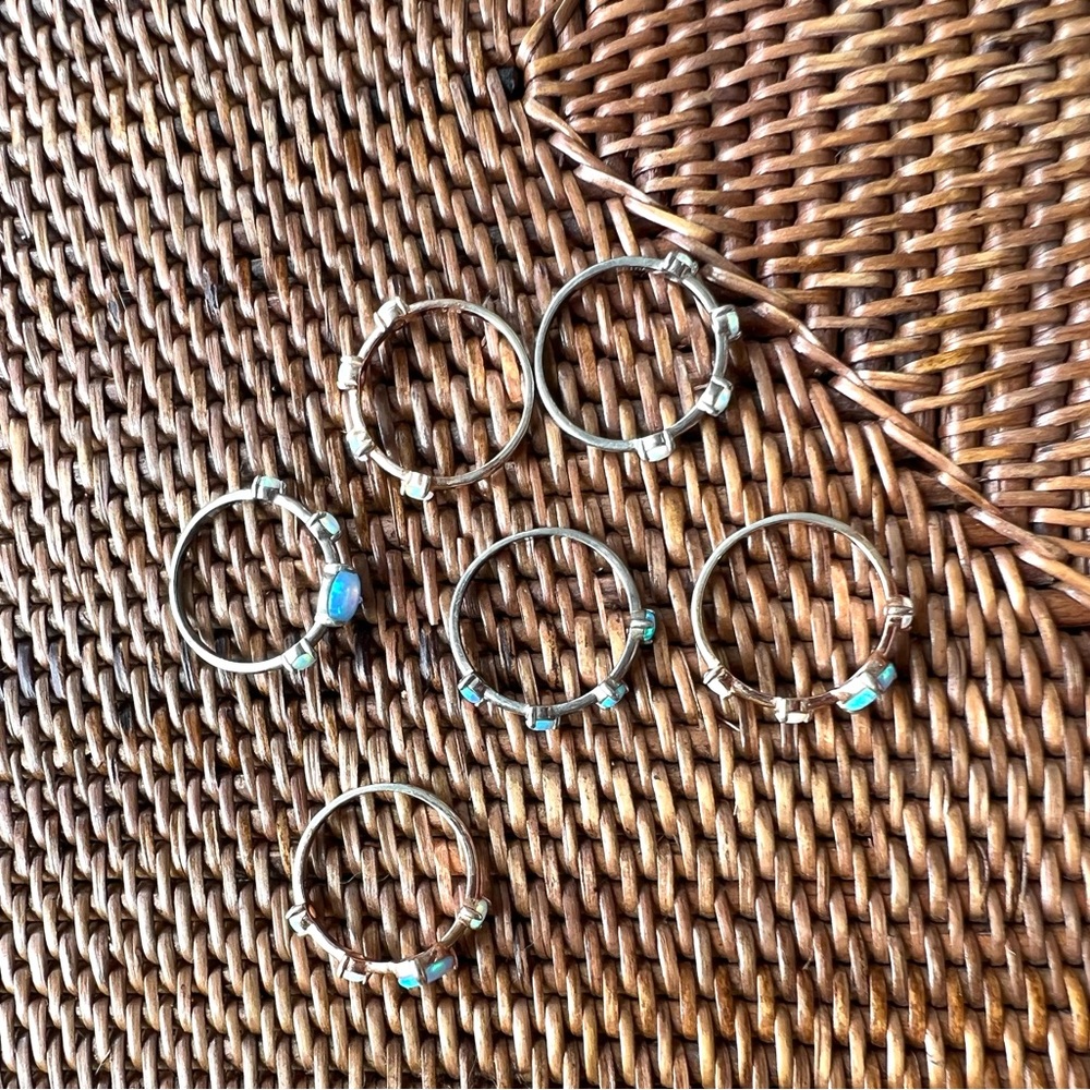Six Fun Stackable Rings - Picture 8 of 10